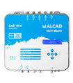 Central Programable de 5e/1s, 4xUHF/BIII/DAB, 1xFM/BI, 32 Filtros, CAG, Pantalla LCD, IP31, 215x218.4x45mm, Alcad Mont Blanc