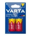 LR14 Pilas Alcalinas C de 1.5V, Varta Longlife Max Power