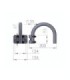 Soporte en U Para Antenas 60-65 y 80 cmt TECATEL