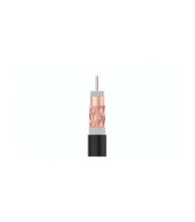 Cable coaxial T100 CU/CU PE negro TELEVES (unidad x metro)