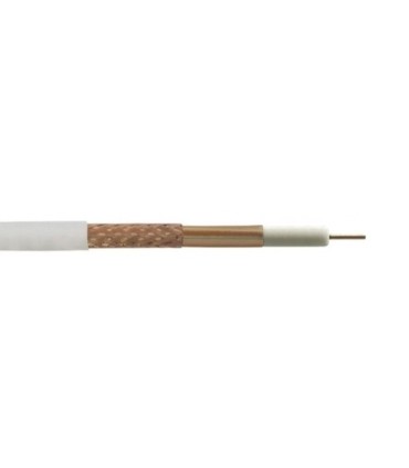Cable Coaxial RG6 BLANCO COBRE CPR Dca BLANCO FTE K290 WD GOLD