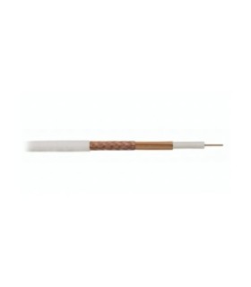 Cable Coaxial RG6 BLANCO COBRE FTE K290W GOLD UNIDAD