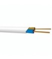 Cable Eléctrico, Manguera Plana 2x1.5mm², BLANCA