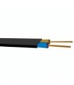 Cable Eléctrico, Manguera Plana 2x1.5mm², NEGRA
