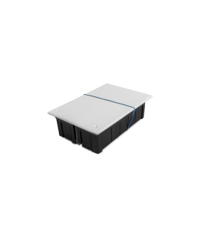 Caja de conexión para tabique hueco (pladur) 170x110x50 mm con tapa y tornillos