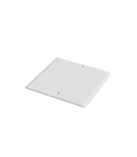 Tapa ciega 70x70 mm para caja de mecanismos enlazable 125N