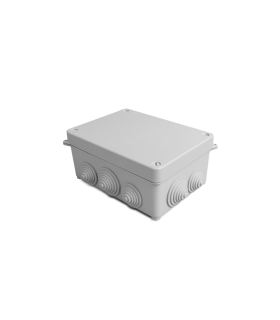 Caja estanca de superficie 165x120x72 mm con conos, IP55 IK07