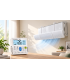 Mando universal para aire acondicionado con soporte de pared, 5000 códigos y bloqueo de temperatura Superior AirCo Pad