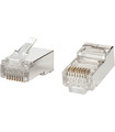 Conector RJ45 Blindado de 8 Pines para Cables FTP de Cat.6