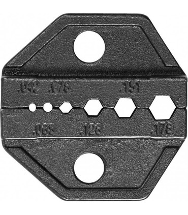 Crimpadora para Conectores Coaxiales, Ranuras de .042" .068" .078" .128" .151" .178" - BNC, N, TNC y SMA