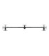 Soporte de Mesa para 3 Pantallas de 13" a 27", Giratorio (8 pivotes), Inclinable, Rotatorio 360º, Ajustable, soporta 8kg/brazo
