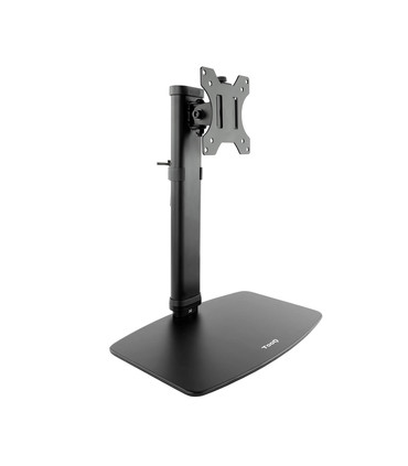 Soporte de Mesa para Pantallas de 17" a 27", Giratorio, Inclinable, Rotatorio, Ajustable, soporta hasta 6kg, compatible con VESA