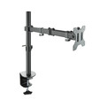 Soporte de Mesa para Pantallas de 13" a 32", Giratorio (4 pivotes), Inclinable, Rotatorio, Ajustable, soporta 8kg, VESA