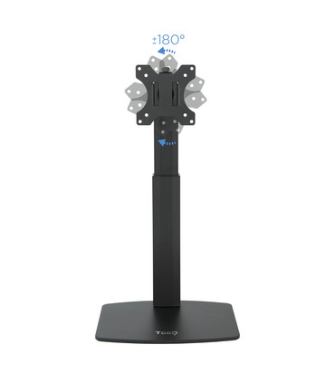 Soporte de Mesa para Pantallas de 17" a 32", Giratorio, Inclinable, Rotatorio, Ajustable, soporta hasta 7kg, VESA