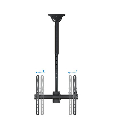 Soporte de Techo para Pantallas de 32" a 55", Extensible, Giratorio, Regulable, Inclinable, soporta hasta 50kg, VESA