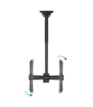 Soporte de Techo para Pantallas de 32" a 55", Extensible, Giratorio, Regulable, Inclinable, soporta hasta 50kg, VESA