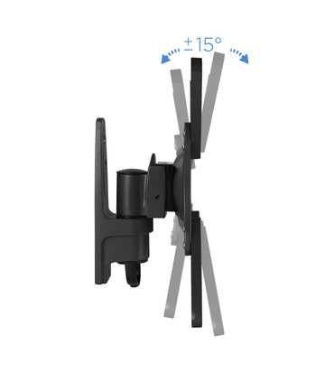 Soporte de Pared para Pantallas de 13" a 42", Giratorio, Inclinable, Rotatorio, soporta hasta 20kg, compatible con VESA