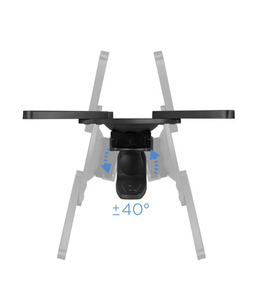 Soporte de Pared para Pantallas de 13" a 42", Giratorio, Inclinable, Rotatorio, soporta hasta 20kg, compatible con VESA