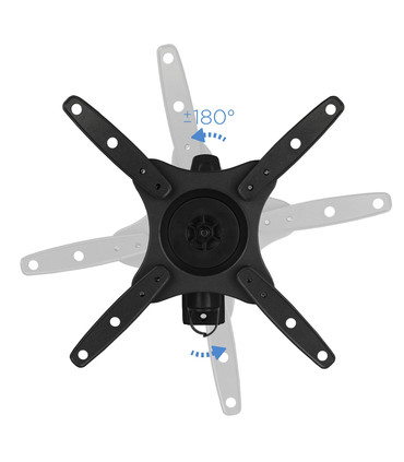 Soporte de Pared para Pantallas de 13" a 42", Giratorio, Inclinable, Rotatorio, soporta hasta 20kg, compatible con VESA