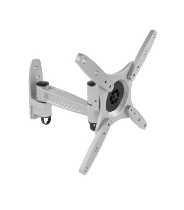 Soporte de Pared para Pantallas de 13" a 42", Giratorio (2 pivotes), Inclinable, Rotatorio, soporta hasta 20kg, soporta VESA