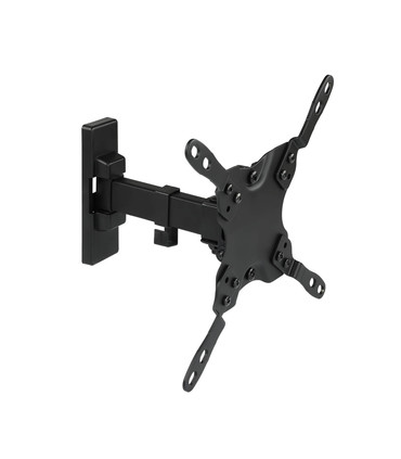 Soporte de Pared para Pantallas de 13" a 42", Giratorio (2 pivotes), Inclinable, soporta hasta 20kg, compatible con VESA