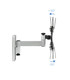 Soporte de Pared para Pantallas de 13" a 42", Giratorio (2 pivotes), Inclinable, soporta hasta 15kg, compatible con VESA