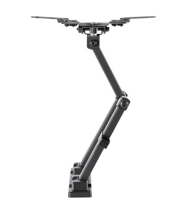 Soporte de Pared para Pantallas de 13" a 42", Giratorio (3 pivotes), Inclinable, soporta hasta 20kg, compatible con VESA
