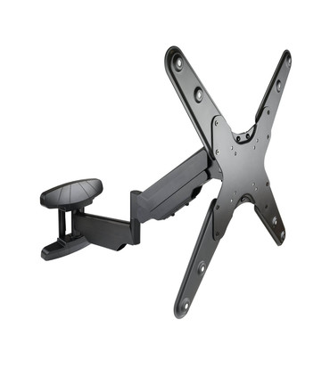 Soporte de Pared para Pantallas de 23" a 55", Giratorio (3 pivotes), Inclinable, Regulable en Altura, soporta hasta 30kg y VESA