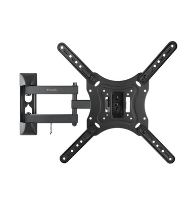 Soporte de Pared para Pantallas de 23" a 55", Giratorio (3 pivotes), Inclinable, soporta hasta 30kg, compatible con VESA