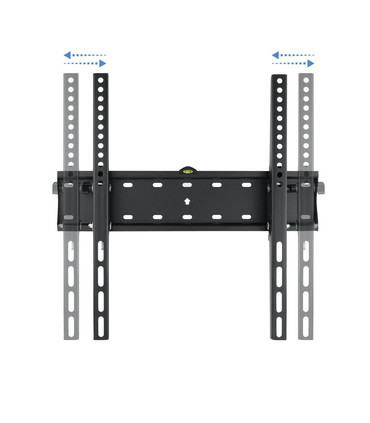 Soporte de Pared para Pantallas de 32" a 55", Inclinable, Regulable, con Nivel de Burbuja, soporta 40kg, compatible con VESA