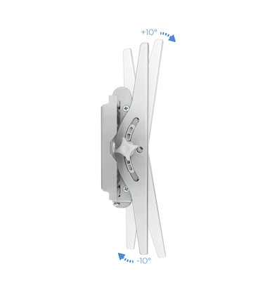 Soporte de Pared para Pantallas de 32" a 55", Inclinable, con Nivel de Burbuja, soporta hasta 75kg, compatible con VESA