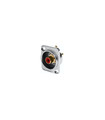 Conector Chasis RCA Hembra Rojo/Blanco/Amarillo, Formato Atornillable