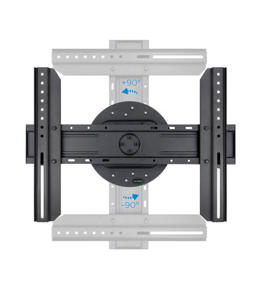 Soporte de Pared para Pantallas de 37" a 70", Rotatorio 360º, con Nivel de Burbuja, soporta hasta 50kg, compatible con VESA