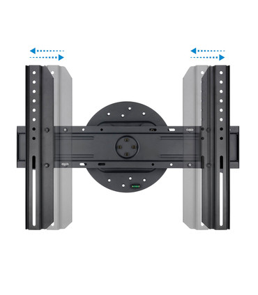 Soporte de Pared para Pantallas de 37" a 70", Rotatorio 360º, con Nivel de Burbuja, soporta hasta 50kg, compatible con VESA