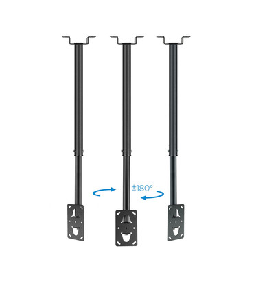 Soporte de Pared para Pantallas de 37" a 70", Inclinable, Regulable, soporta hasta 75kg, VESA