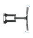 Soporte de Pared para Pantallas de 37" a 70", Giratorio (6 pivotes), Inclinable, soporta hasta 50kg, compatible con VESA