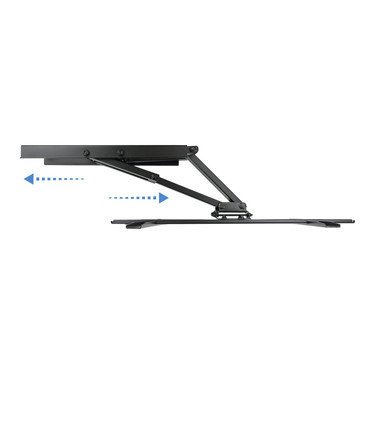 Soporte de Pared para Pantallas de 37" a 70", Giratorio (6 pivotes), Inclinable, soporta hasta 50kg, compatible con VESA