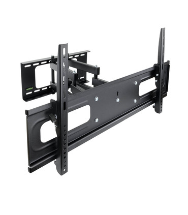 Soporte de Pared para Pantallas de 37" a 70", Giratorio (6 pivotes), Inclinable, con Nivel de Burbuja, soporta 60kg y VESA