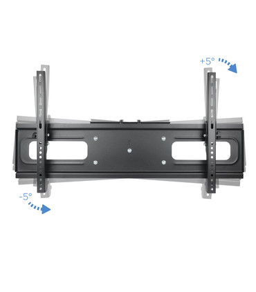 Soporte de Pared para Pantallas de 37" a 70", Giratorio (6 pivotes), Inclinable, con Nivel de Burbuja, soporta 60kg y VESA
