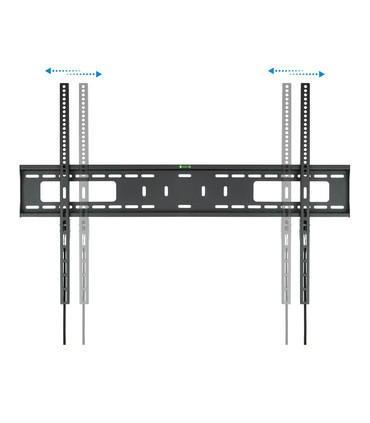 Soporte de Pared para Pantallas de 60" a 100", Fijo, Regulabe, con Nivel de Burbuja, soporta hasta 75kg, compatible con VESA