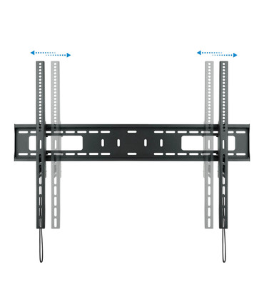 Soporte de Pared para Pantallas de 60" a 100", Inclinable, Regulable, con Nivel de Burbuja, soporta 75kg, compatible con VESA